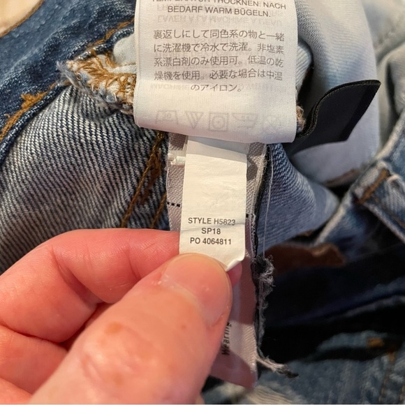 Madewell The Perfect Summer Jean: Destructed Edition Robinson Wash 28 Distressed - Picture 7 of 10
